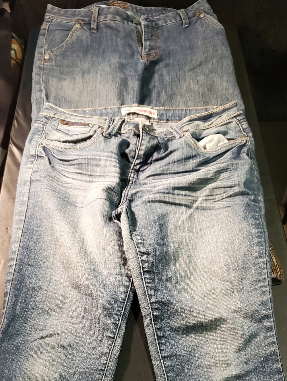 I.q. & company blue size 8 Jean and Lena Jean blue size 8 denim jean